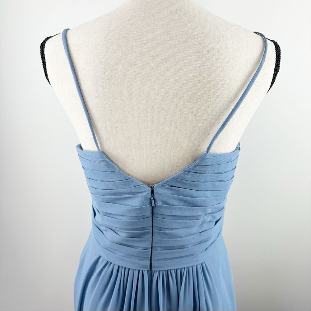 Bill Levkoff Light Blue Wedding Dress - Picture 5 of 13